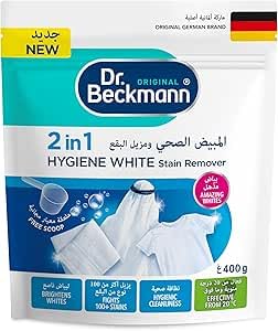 Dr. Beckman 2 in 1 Hygiene White Stain Remover 400 g