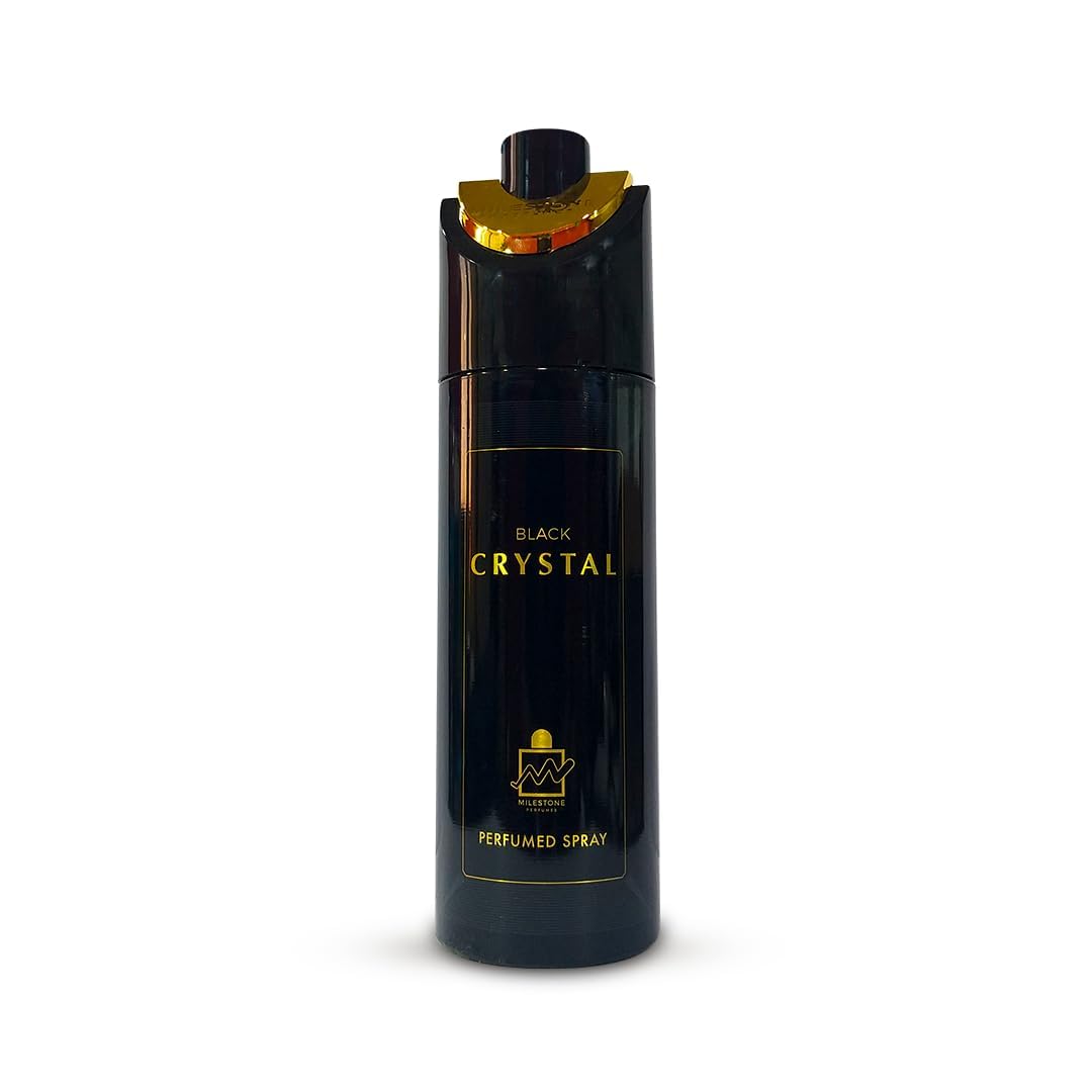 Milestone perfumes Black Crystal Body Spray For Women 200ml