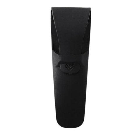 Portable Silicone Razor Travel Case – Lightweight Waterproof Shaver Protector for Razor Storage and Travel, Durable Silicone Safety Case for Manual Razors (Black)