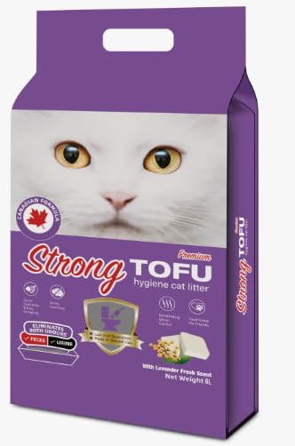 Strong Premium TOFU Hygiene Cat Litter Lavander 6L