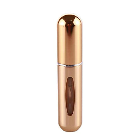 Generic 5ml Refillable Mini Perfume Spray Bottle Aluminum Spray Atomizer Portable Travel Cosmetic Container Perfume Bottle