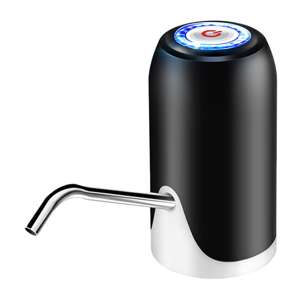 Portable USB Water Bottle Pump Electric Water Bottle Dispenser Automatic Drinking Water Pump for Barreled Water Bottle Mouth Water Jug