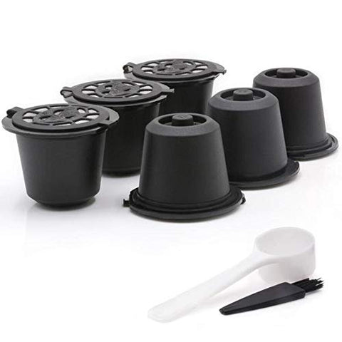 6 PCS Dolce Gusto Coffee Capsules Filter Cup Refillable Reusable Coffee Dripper Tea Baskets Dolce Gusto Capsule