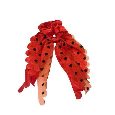 Practical and versatile satin elastic hair bow perfect for everyday or special occasions