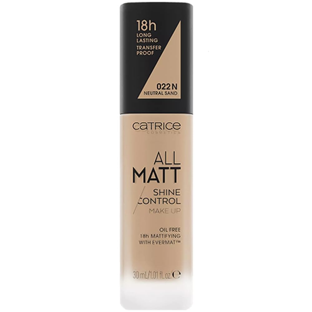 ALL MATT shine control make up #022N-neutral sand 30 ml