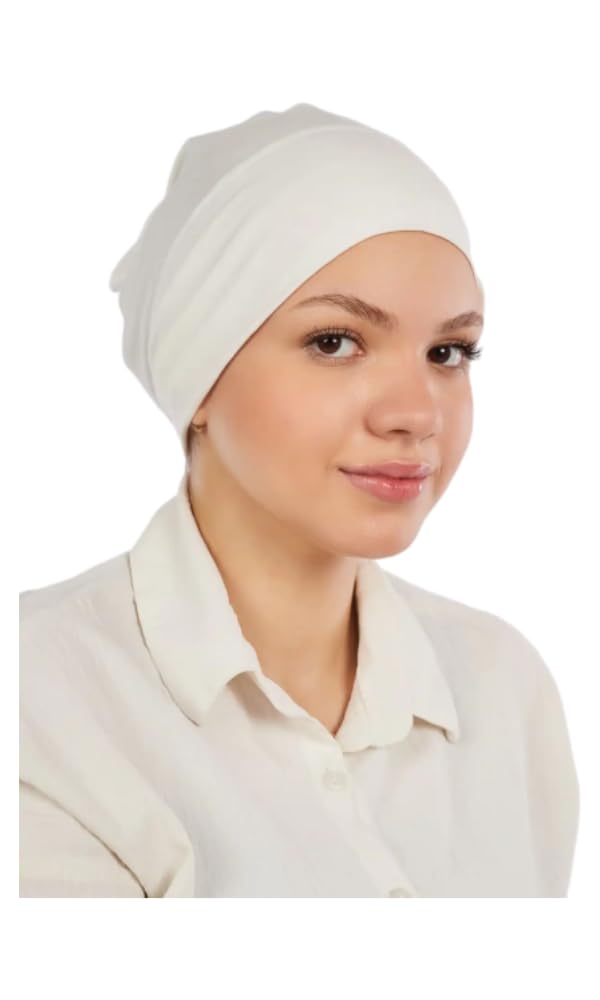 Cotton Bandana Head Wrap, Open Side Design, Red, One Size Headscarf for Women and Men