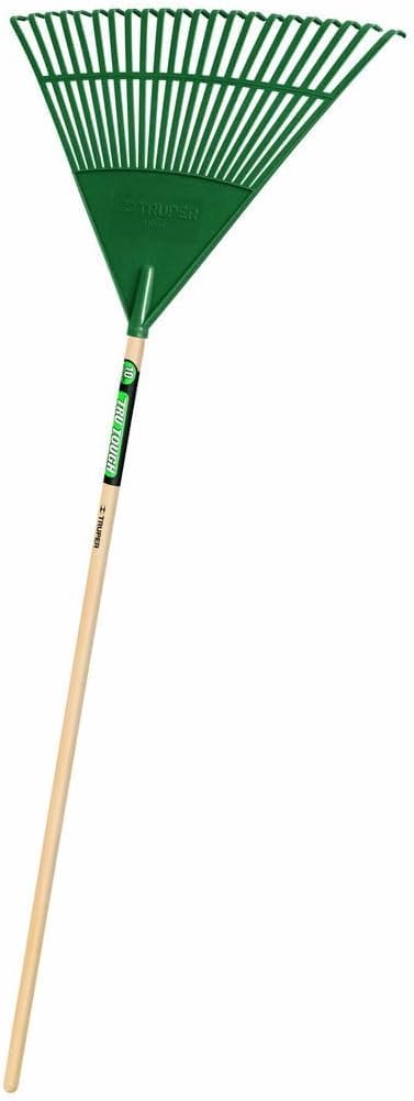 Garden Leaf Fork Multi Color Wooden Handle Leaf Collector Tool