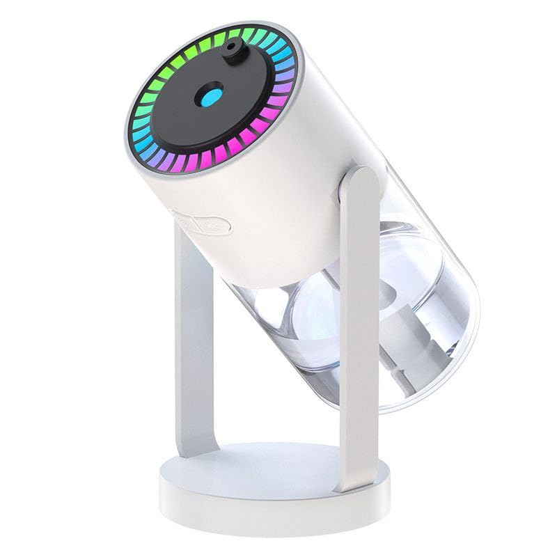 Smart LED Star Projector & Air Humidifier Combo, Acrylic Aroma Diffuser with Touch Sensor Control, Galaxy Night Light with Electric Charger for Bedroom, Nursery, Office & Home Decor