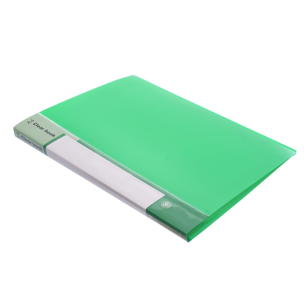 Elmaayergy T20A File Folder With 20 Pockets A4 With Durable Material, Suitable For School And Home