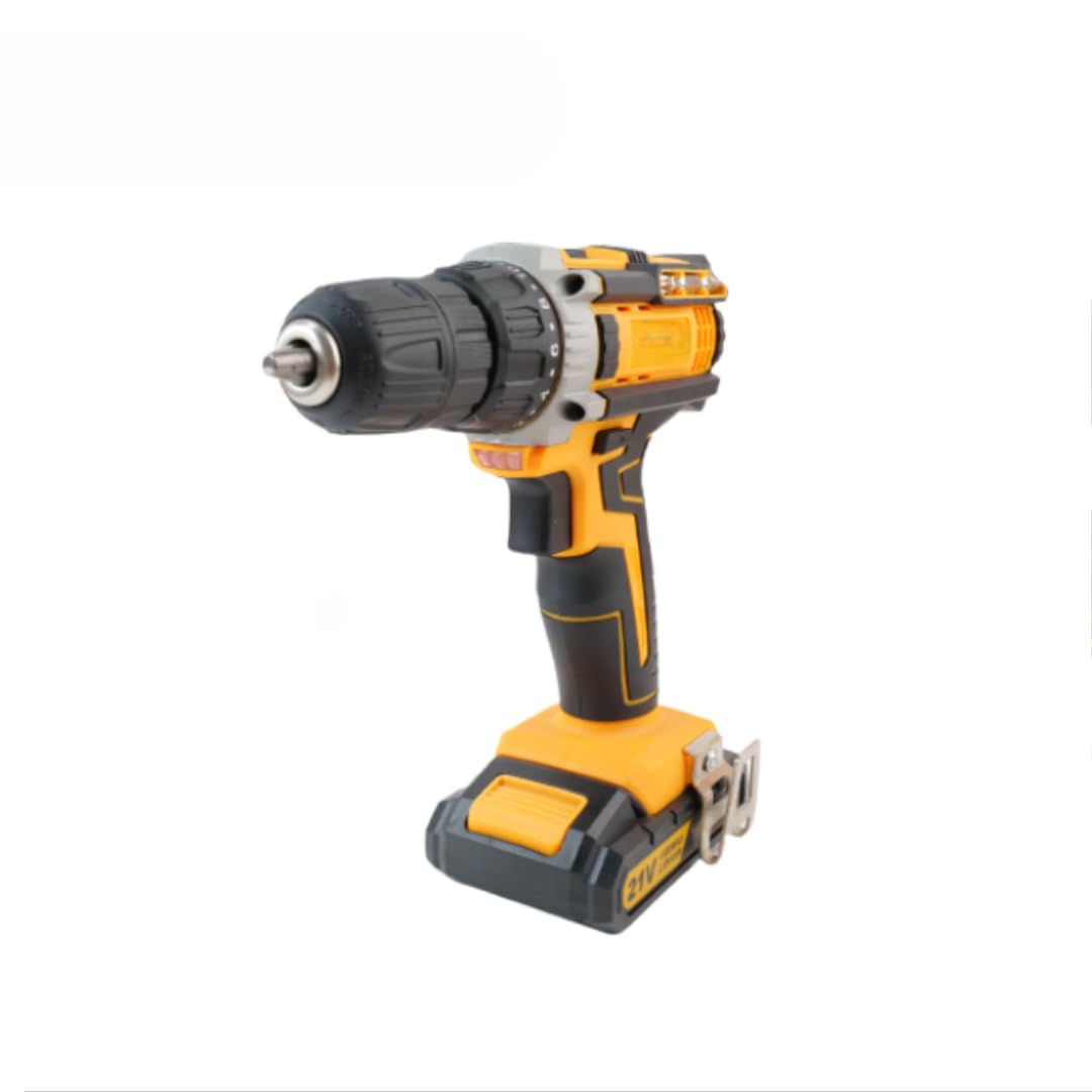 20V Cordless Electric Drill, Brushless Motor, 45N.m Torque, 1500 RPM, 10mm Keyless Chuck, 25+1 Clutch Settings