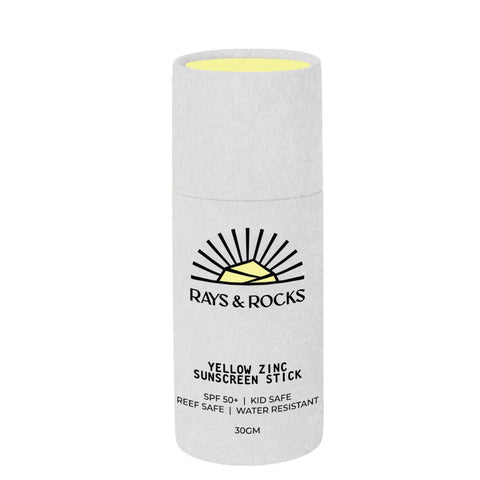 Zinc Sunscreen Stick, SPF 50+, Water Resistant, Yellow, 30g