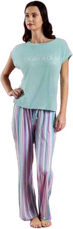 9Street Corner Pajama Set & Pants For Women P2559-Parent