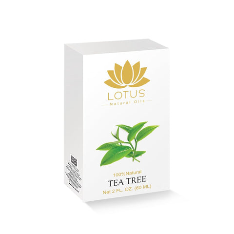 Lotus natural tea tree oil with dropper 100% natural-60 ml
