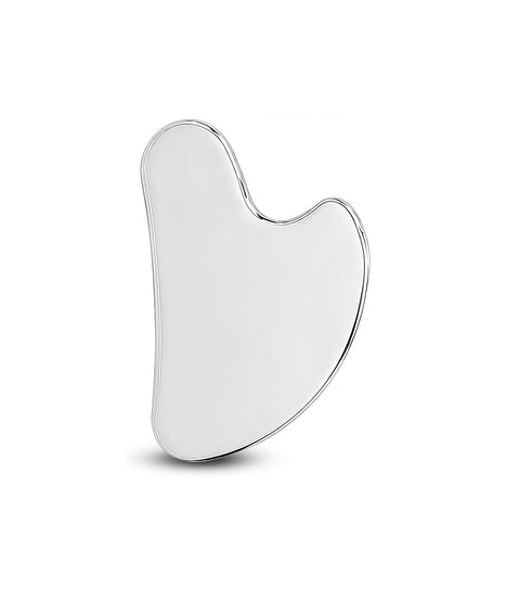 Stainless Steel Gua Sha Tools, Lymphatic Drainage Massager Metal Gua Sha Skin Self Care Gifts for Women, Face Sculpting Guasha for Body