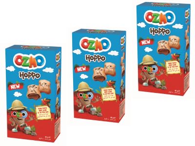 Ozmo Hobo Biscuits Filled With Chocolate Cream 40 G - 3pcs