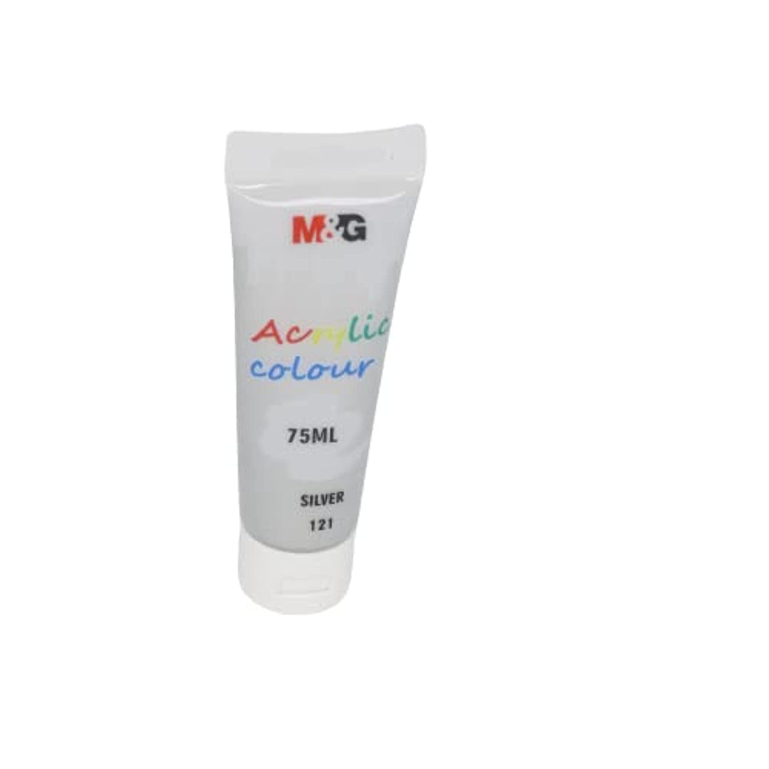 M&G Acrylic Colour Tube Silver (121) 75 ML No: APLN6598â€¦