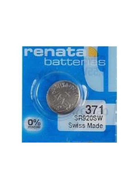RENATA WRIST WATCH BATTERY - Swiss made, button cell 1.55V, Renata long life battery, SR920SW