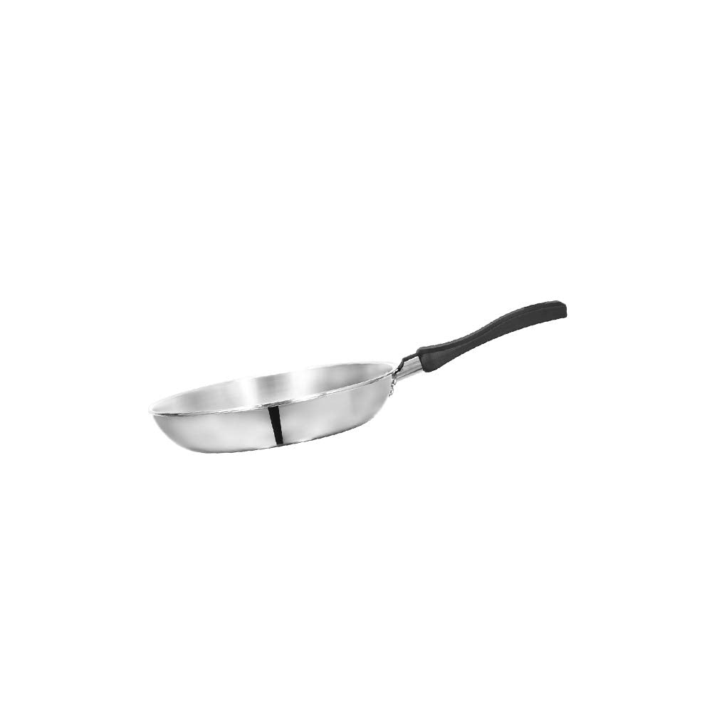 El Dahan Frying Pan with Bakelite Handle, 12 centimeters - Silver