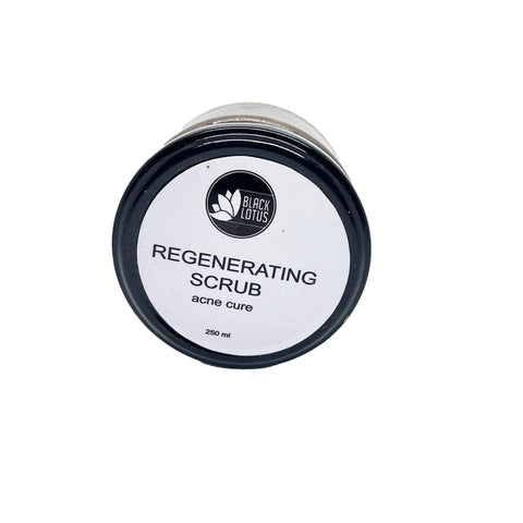 Black Lotus Regenerating Scrub For Face (Acne Cure) 200Ml