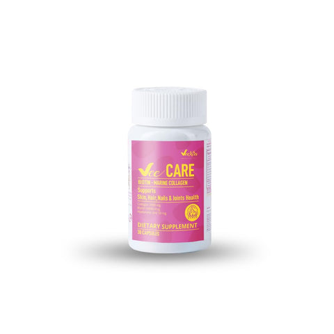 Vee Care Biotin & Marine Collagen Supplements