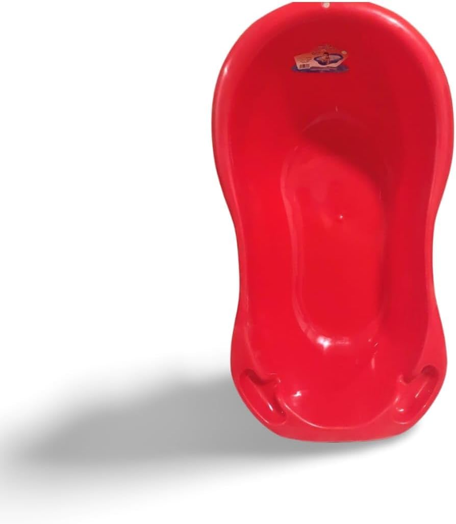 Baby Bathtub - Baby Bath Tub - Multi Color (Red)