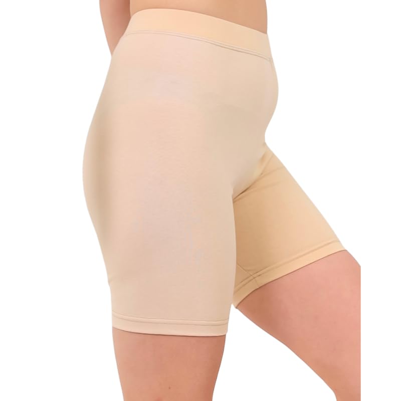 Cotton Zone Premium Organic Cotton women high-waisted slim short - Size