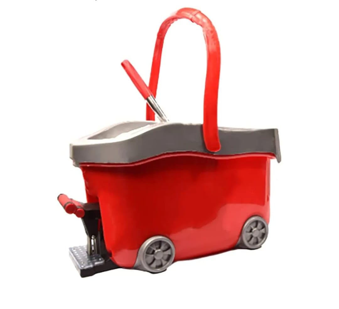 ELWATANIA Automatic Pedal Bucket - Red