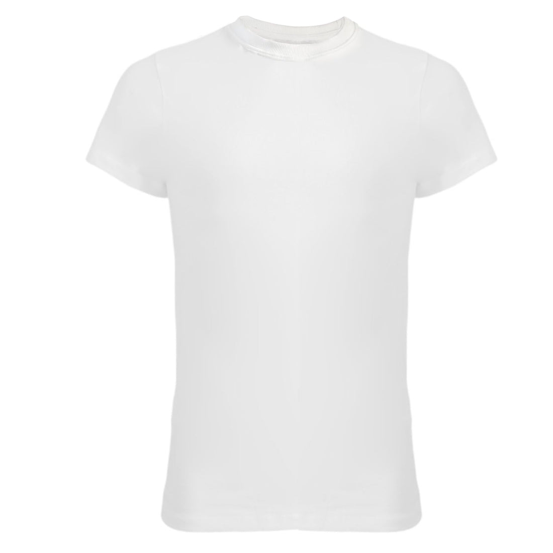 Cool Mens Plain Round Neck Shirt Plain Short Sleeves Round Neck Undershirt for Men (pack of 1)