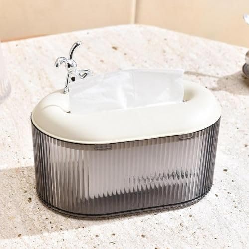 Dollar for Improt Versatile Tissue Box Holder - Stylish and Minimalist Tissue Dispenser for Home, Office, and Bathroom - Creative Designs with Durable and Eco-Friendly Features (shape 5)