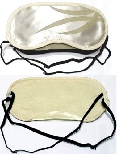 2 Pcs Sleep Cover Polyester Cotton Padded Back Light Face