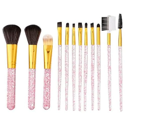 Makeup Brush Set Beauty Brush for Eyeshadow Foundation eye Face concealer Brush Set for Party Makeup Womens (Pack of 12 pcs)