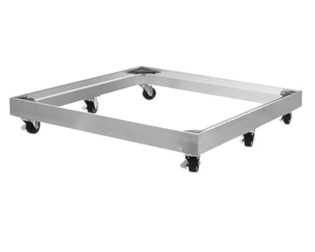61 * 61 Deep Freezer Aluminum Base, Silver