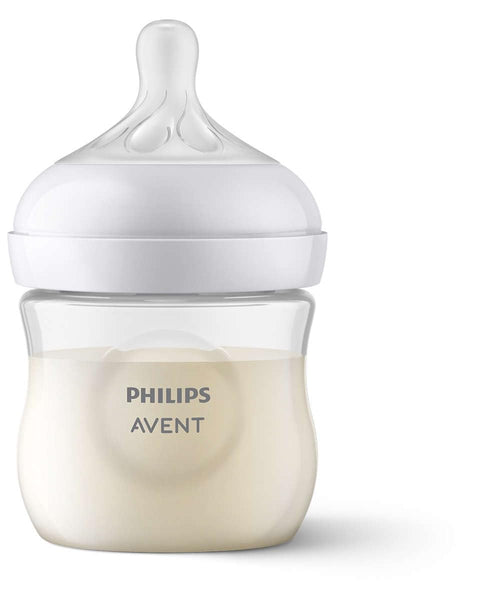 Philips Avent Baby Bottle with Natural Response Teat, 125 ml Capacity