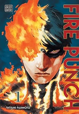 Fire Punch Volume 1, Japanese Manga Pictured, Adventure and Science Fiction Story