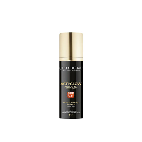 DERMACTIVE Acti-Glow Day Cream SPF 30+ Radiance-Boosting Hydration + UVA/UVB Protection | 50ML