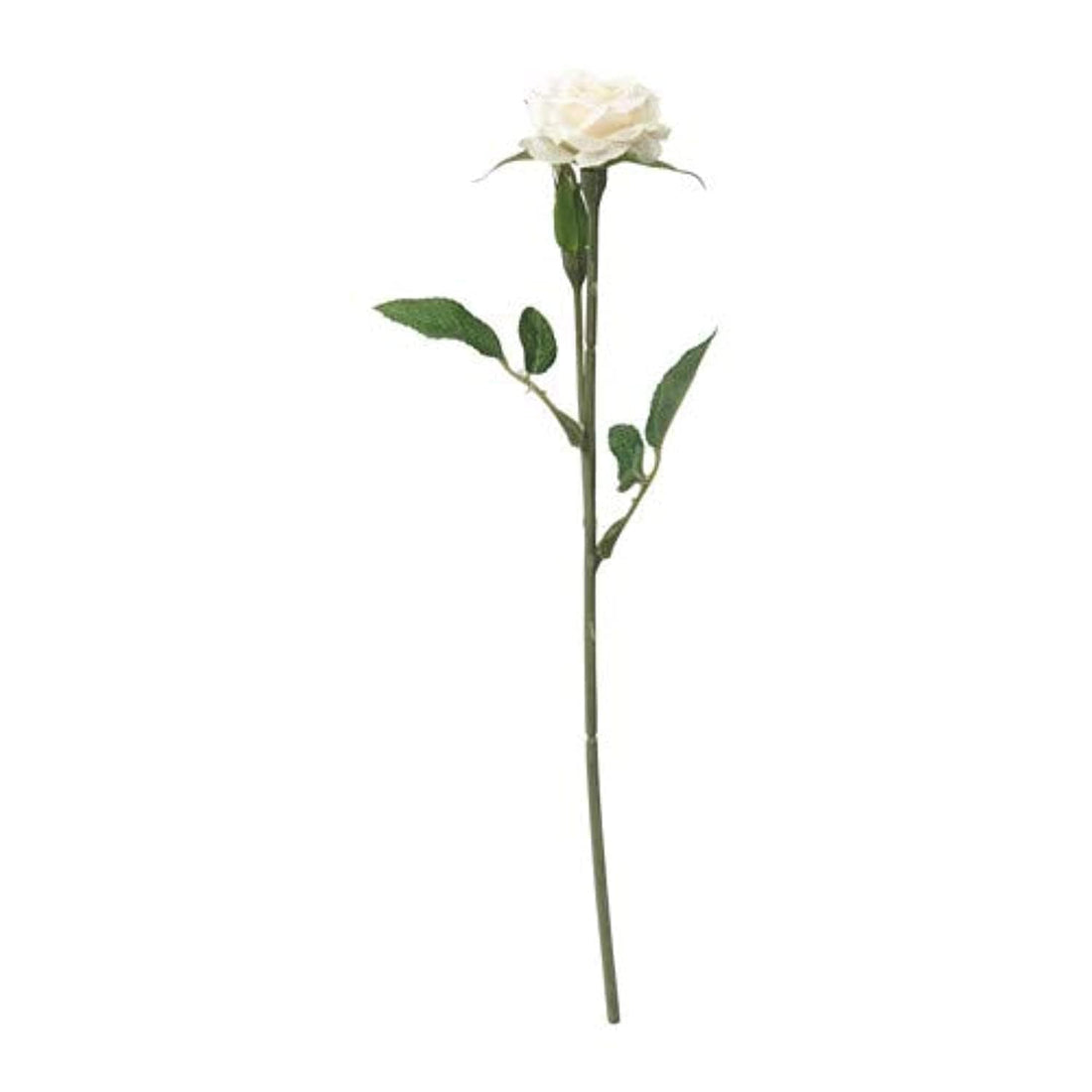 Artificial Flower 126 Rose - White