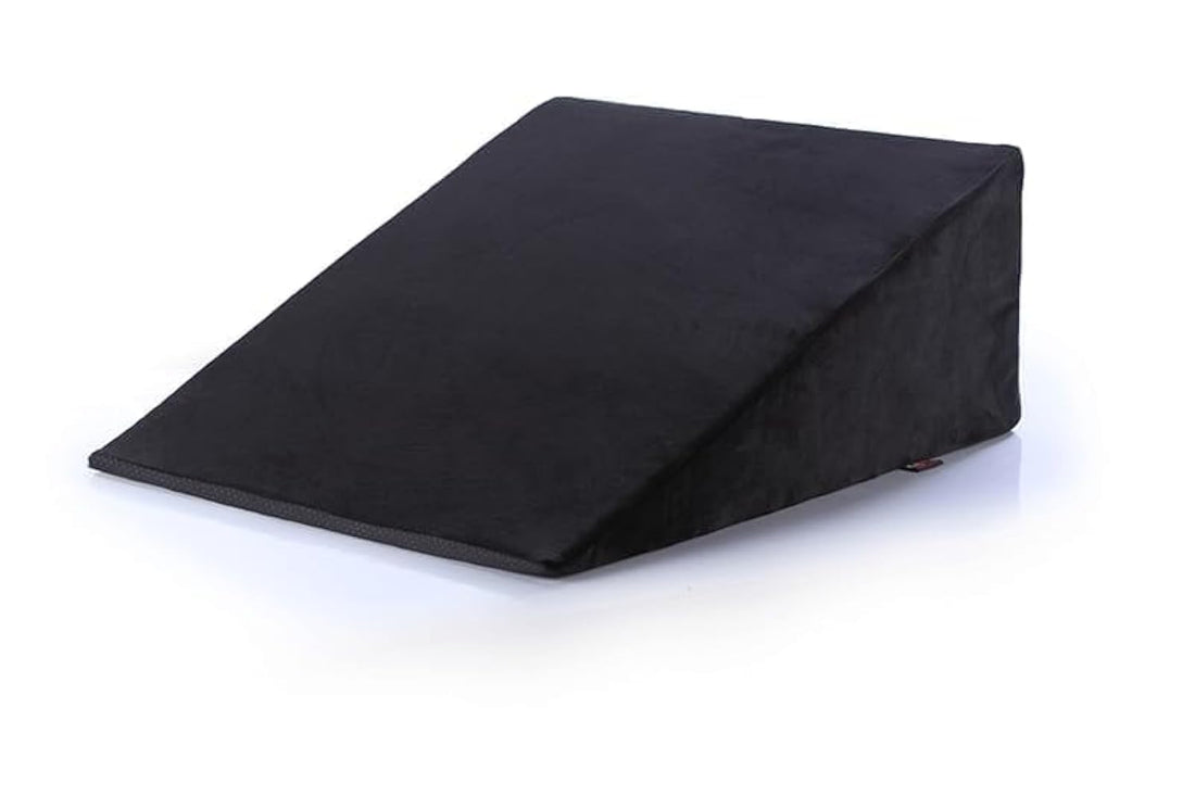 Max Comfort Orthopedic GERD Wedge Pillow, Black, American Foam