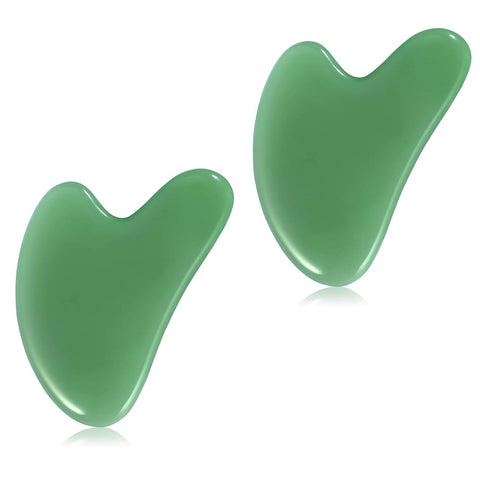 Jade Stone Gua Sha Massage Tool, Face Skincare, Anti-Wrinkle, Spa & Acupuncture, Scraping Therapy