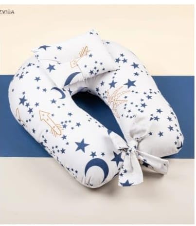 Moro Moro 3 Baby Nursing Pillow with Washable Cotton Cover Multicolor and Graphics