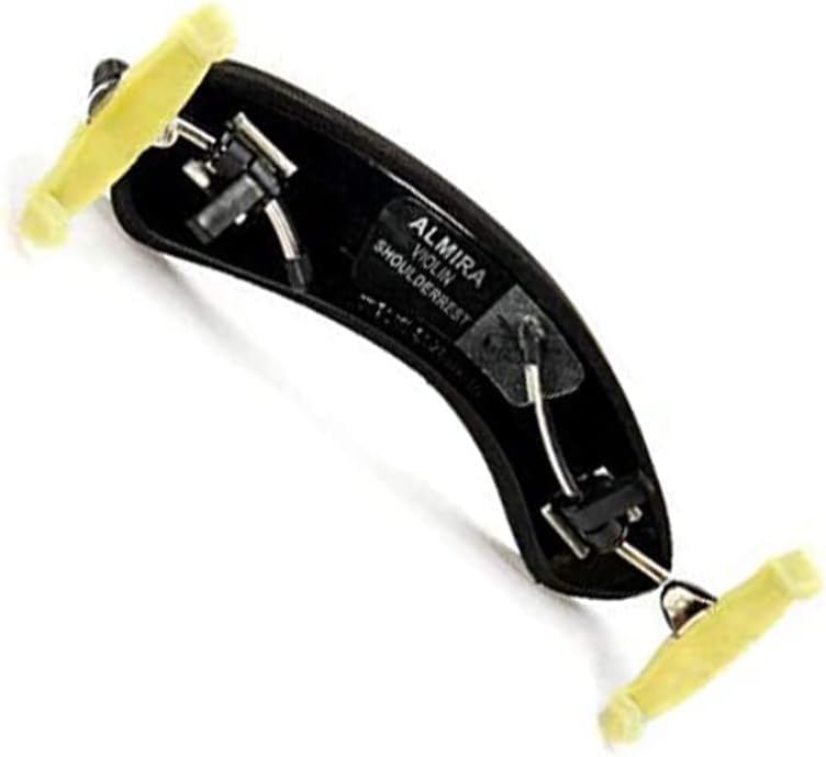 Almira 3/4 and 4/4 violin shoulder rest - black