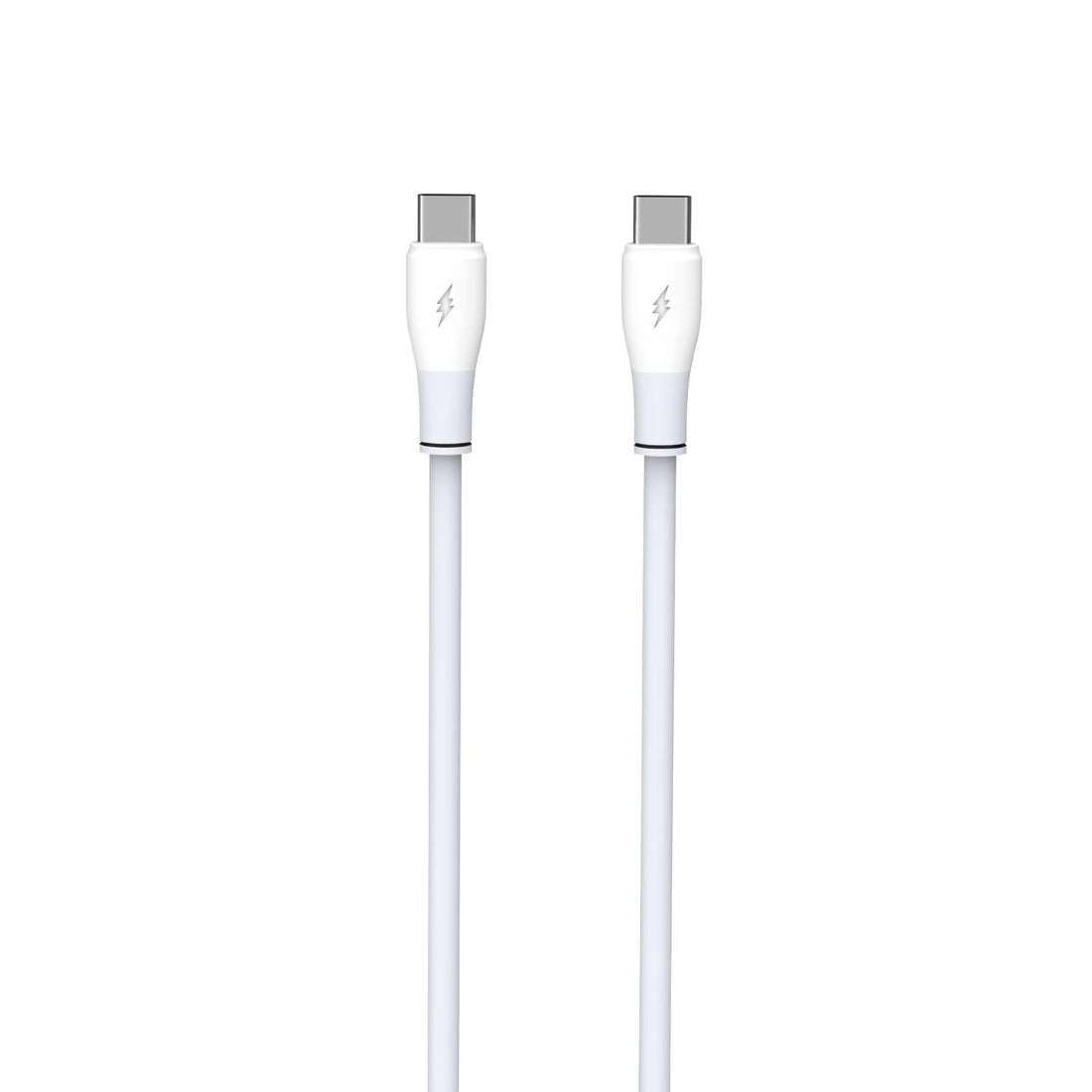 G-Power GP-C30 (USB-C to USB-C) 65W Fast Charging Cable, Compatible With iPhone 15 series, Samsung Galaxy and Note series, and Google Pixel phones, 1.2M - White