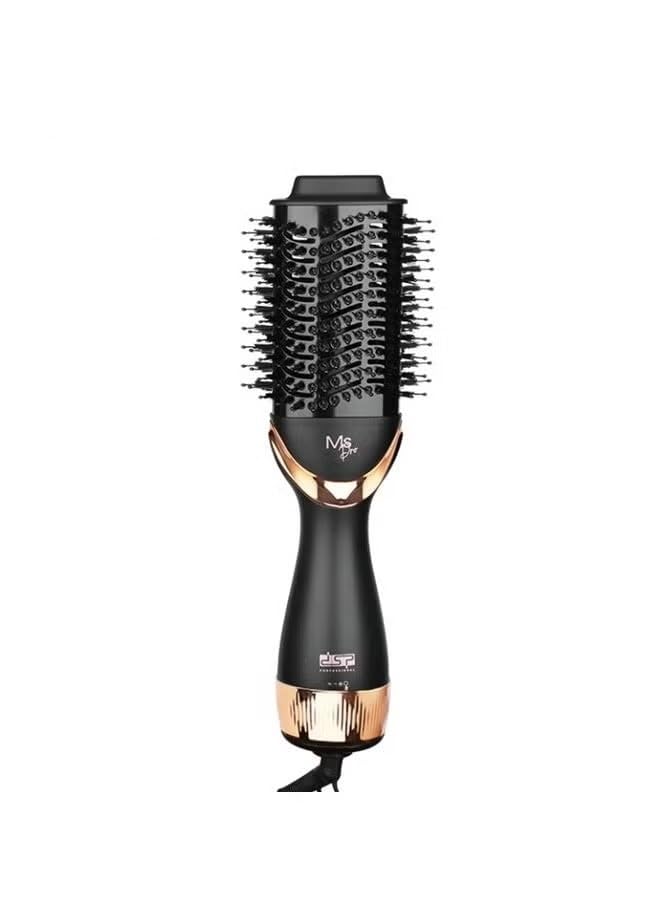 DSP Electric Hair Dryer Hot Air Brush Professional Hair Straightener Iron 1300W 360 Degree Swivel Cord Three Speed Two Temperature Options DSB :50200