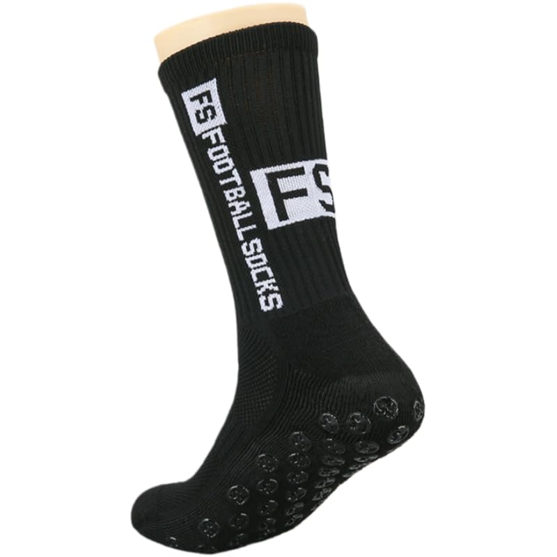 Non-Slip Sports Socks – Football Socks with High Grip, Excellent Breathability and Sweat Absorption – One Size (EU 39–45)