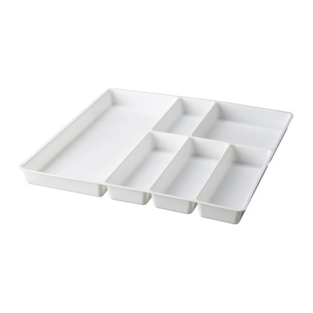Digital Shoppy Cutlery Tray (White, 51x50 cm (20x20))