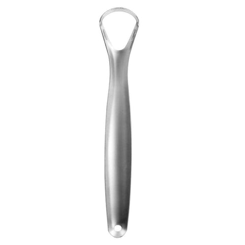 Tongue Cleaner Scraper for Oral Hygiene Care Fresh Breath Tongue Scrapers Stainless Steel Tongue Scraping Brush Tool