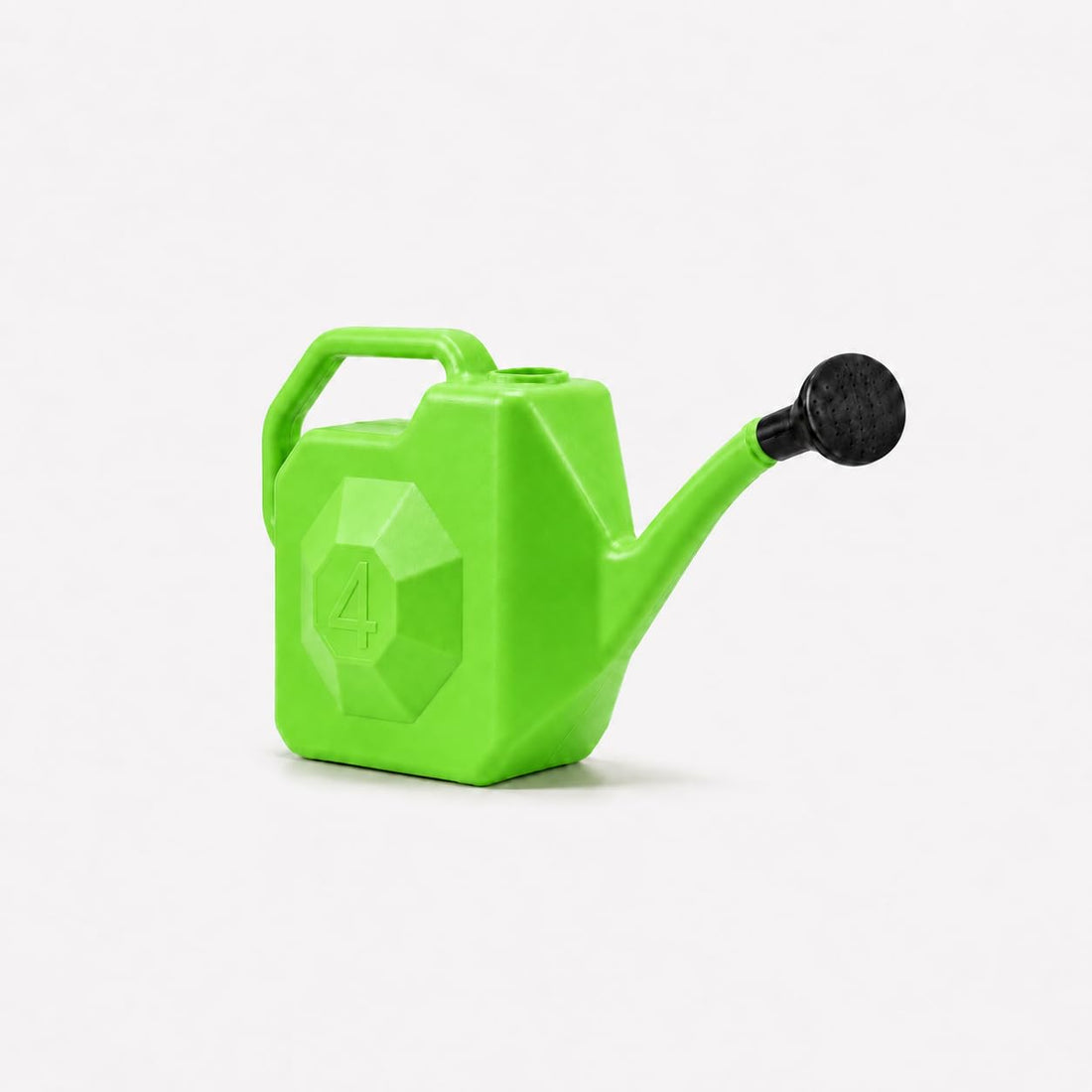 Watering Pot 4L Long Nozzle for Precision Watering – Plant Watering Can for Garden, Balcony, Home Farming – Handy Watering Gallon for Flowers, Herbs, Seedlings, Indoor & Outdoor Plants (Green)