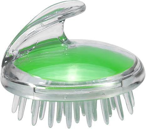 Shampoo Brush, Hair Care Shampoo Hair Scalp Massager Shower Brush Deep Cleaning Hair Washing Massage Comb Beauty Tool for Men Women, Kids and Pet (Green)