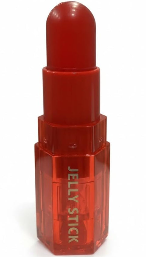 Jelly Blush Milk Jelly Blush Stick for Eyes, Cheek and Lips, Long-Lasting & Buildable with Hyaluronic Acid & Aloe, Lightweight, Breathable Makeup- MAGIC RED -N 1