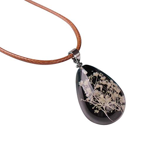 Necklace Flower Dried Glow in The Dark - Luminous