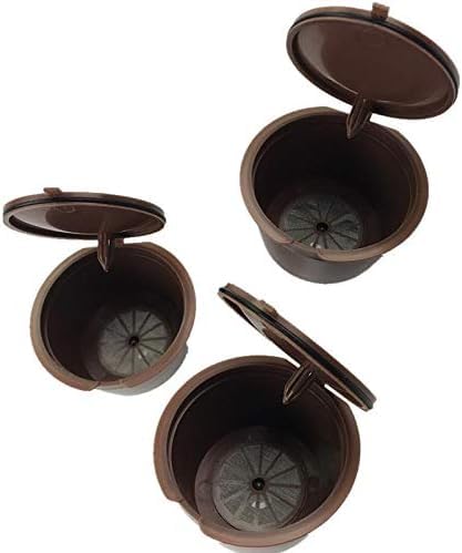MySouq-Store 3Pcs - Refillable Coffee Capsule Pods For Dolce Gusto Nescafe Maker